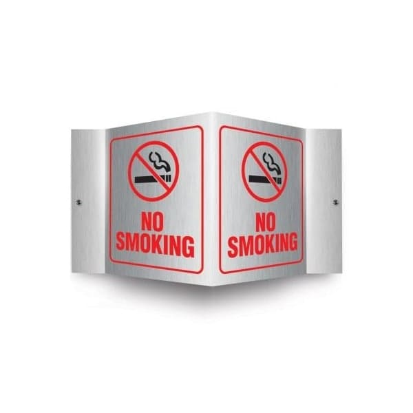 Accuform 8.5 in W x 6 in H, Aluminum PSM322 - main